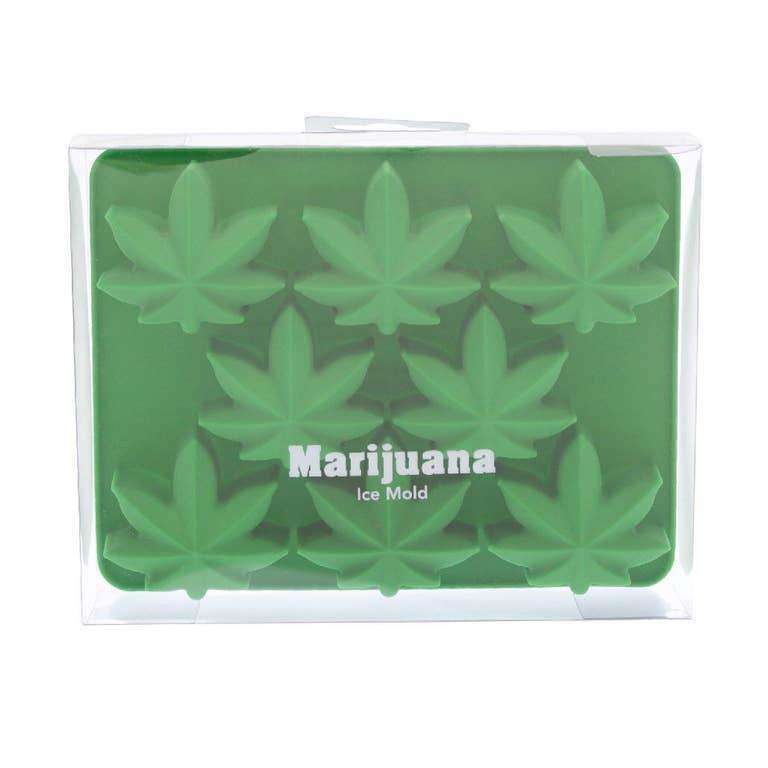Marijuana Leaf Ice Cube Maker Mold