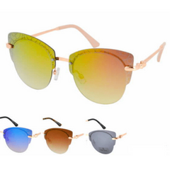 Frameless Cool Sunglasses With Top Design