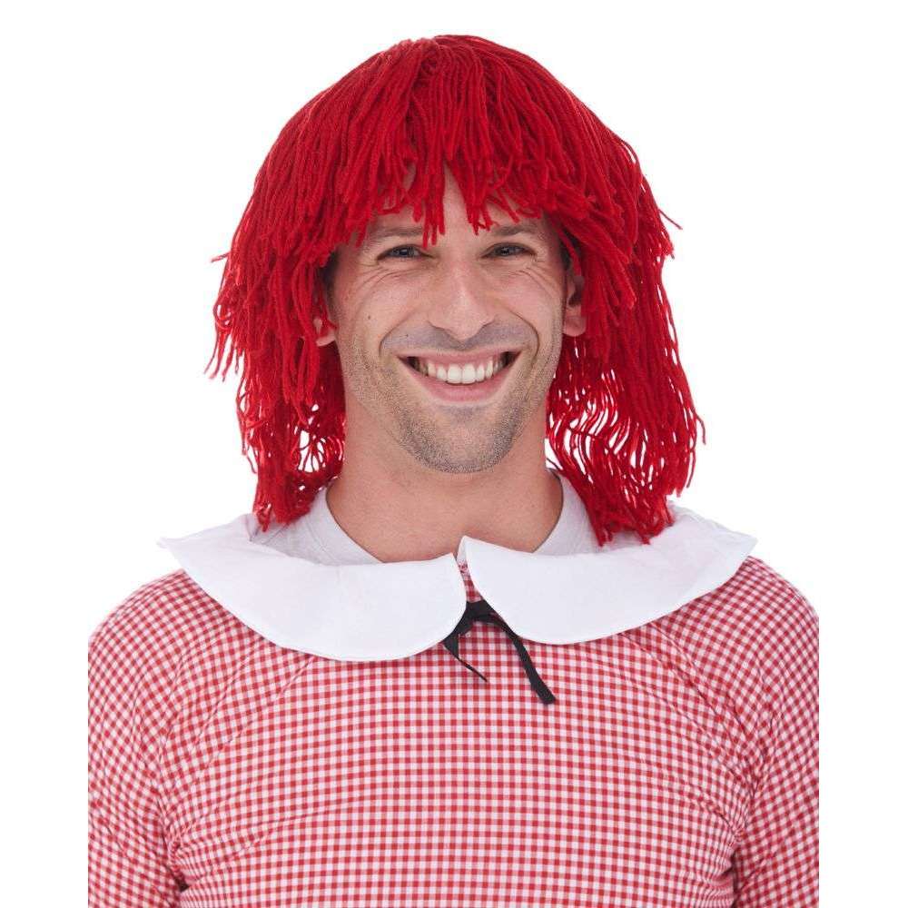 Red Raggedy Andy Wig