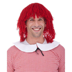 Red Raggedy Andy Wig