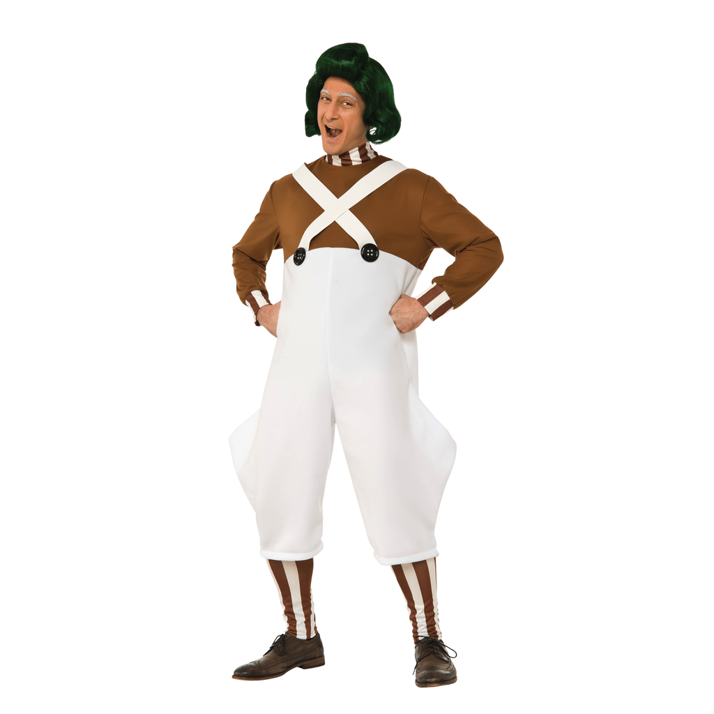 Willy Wonka Oompa Loompa Adult Costume