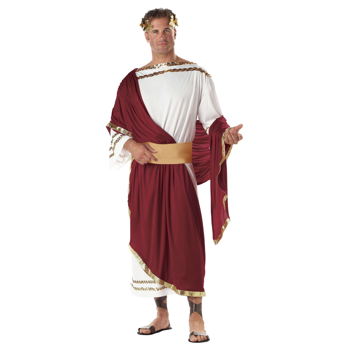 Deluxe Caesar Adult Costume w/ Headpiece