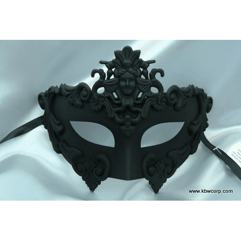Black Venetian Male Mask
