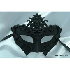 Black Venetian Male Mask