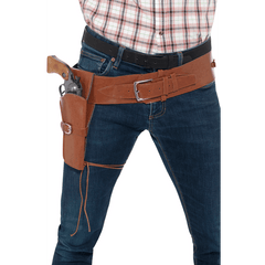Single Leather Like Holster with Belt