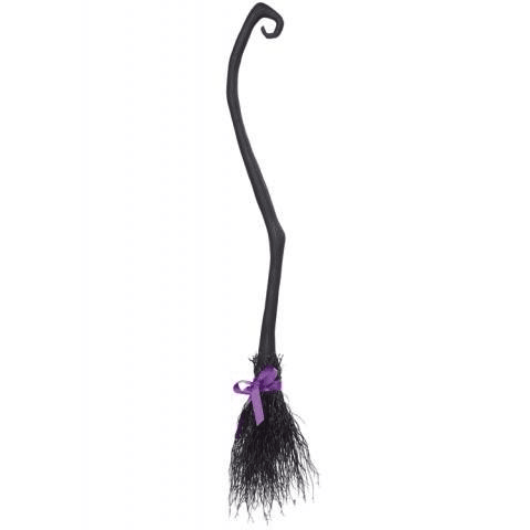 Whimsical Crooked 51" Witch's Broom