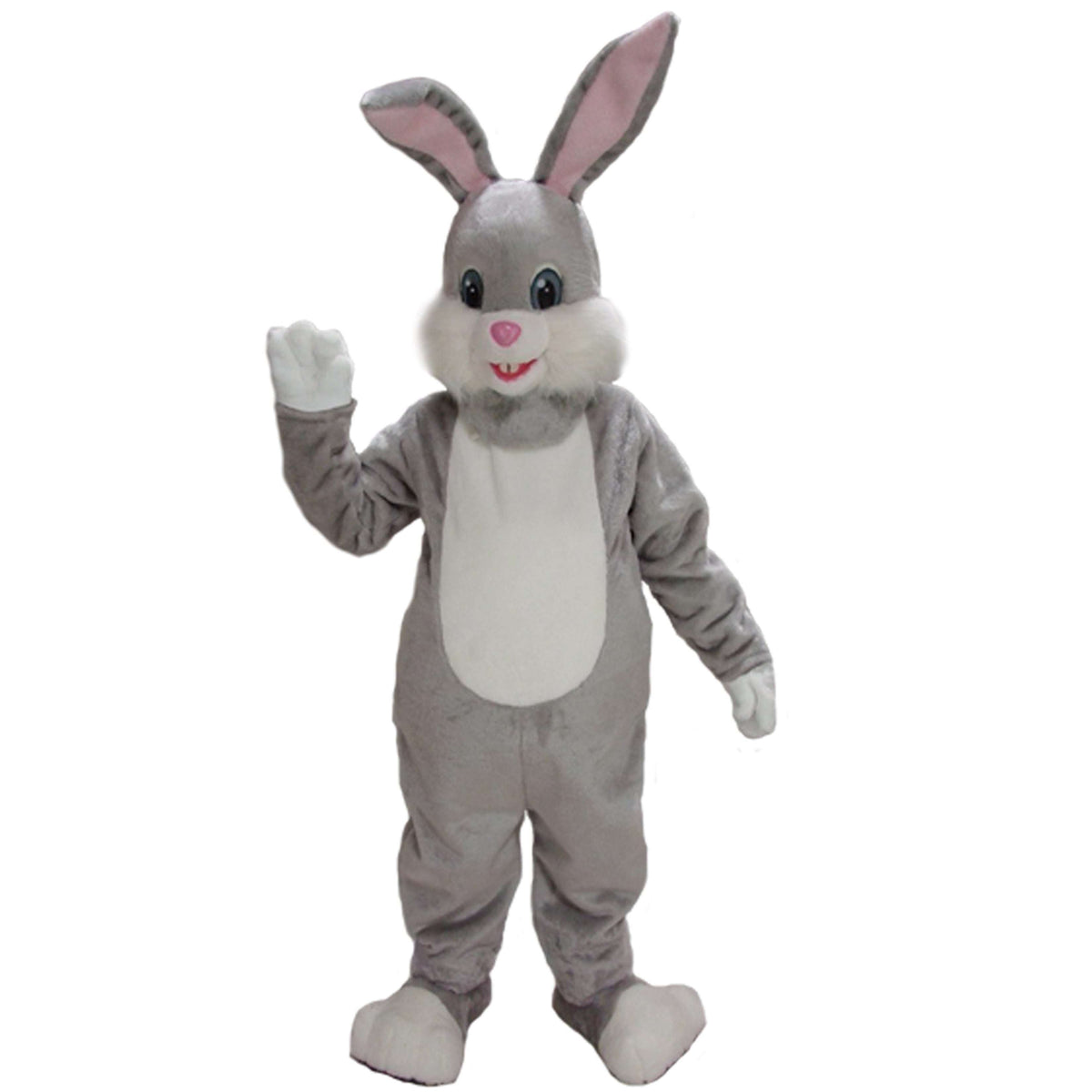 Gray Rabbit Mascot Adult Costume