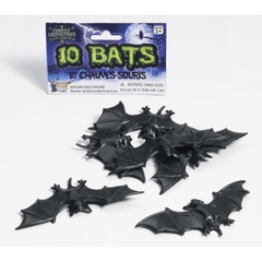 12 Piece Black Rubber Bat Set