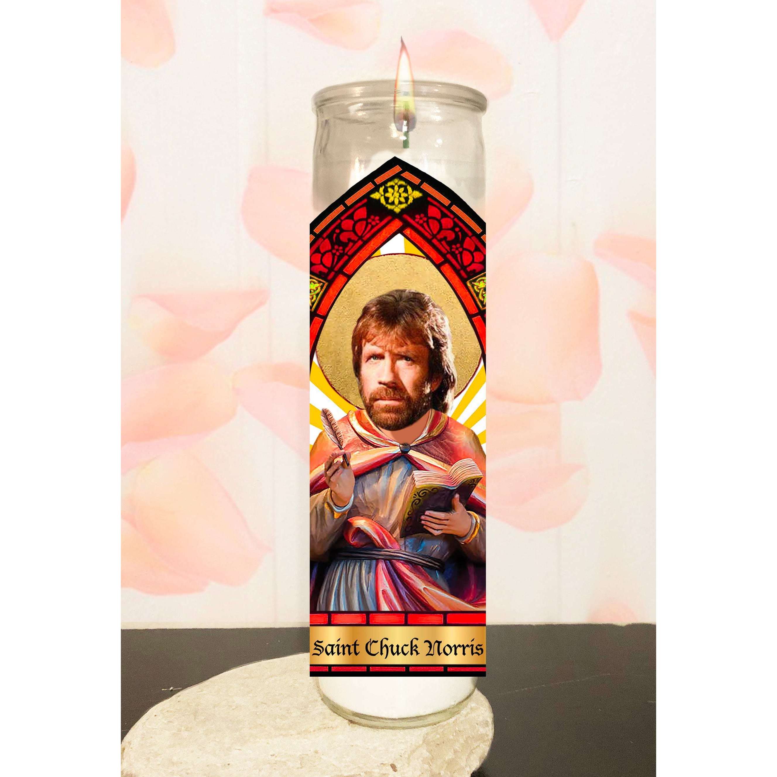 Chuck Norris Prayer Candle