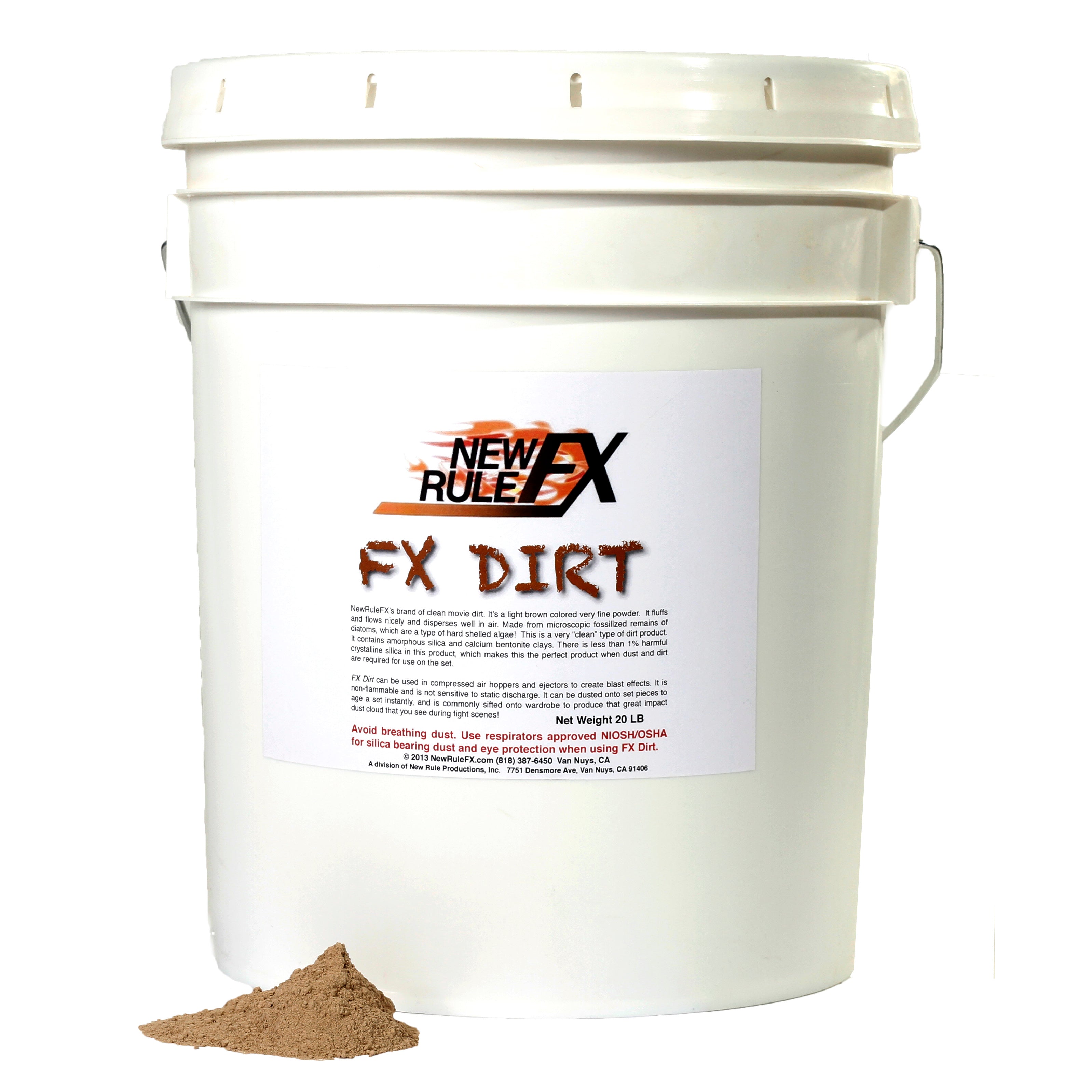 Movie FX Dirt Simulant - 20 POUNDS - 20 Pounds