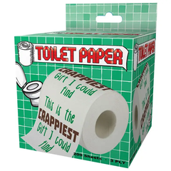 Crappiest Gift I Could Find Toilet Paper