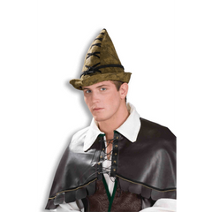 Brown Robin Hood Adult Costume Hat