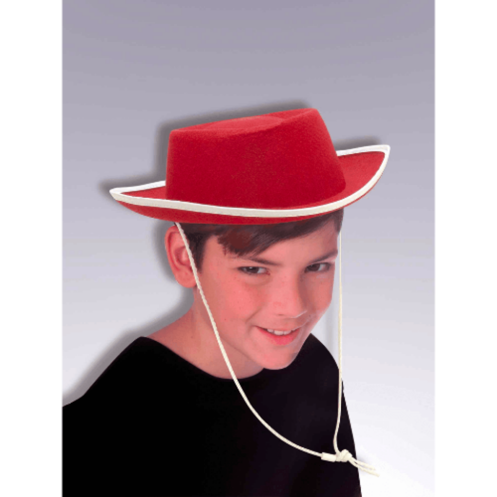 Red Child Cowboy Hat