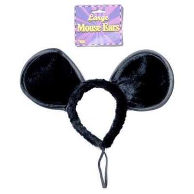 Jumbo Mouse Ears with Lame Insert