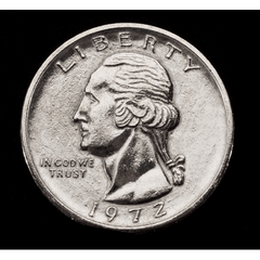 Jumbo Quarter Coin