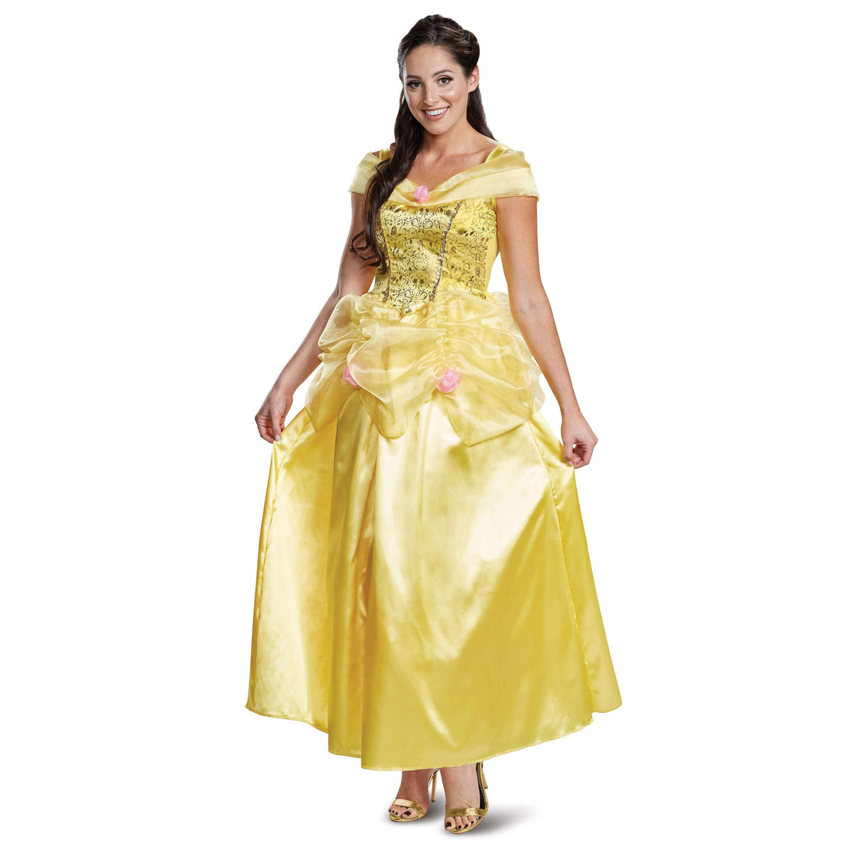 Child Belle Princess Costume Disney Girls Kids Beauty And The Beast Fancy  Dress | eBay