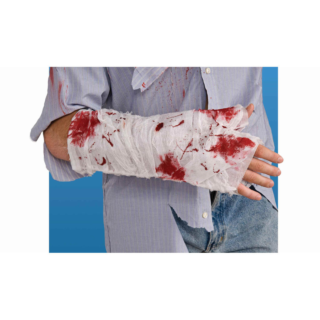Bloody Arm Bandages Costume Accessory