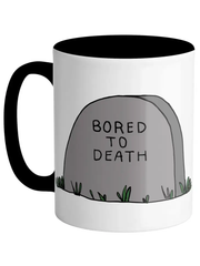 Bored to Death Ceramic Mug