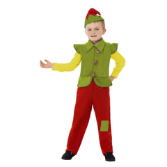 Holiday Helper Elf Boy Kids Costume