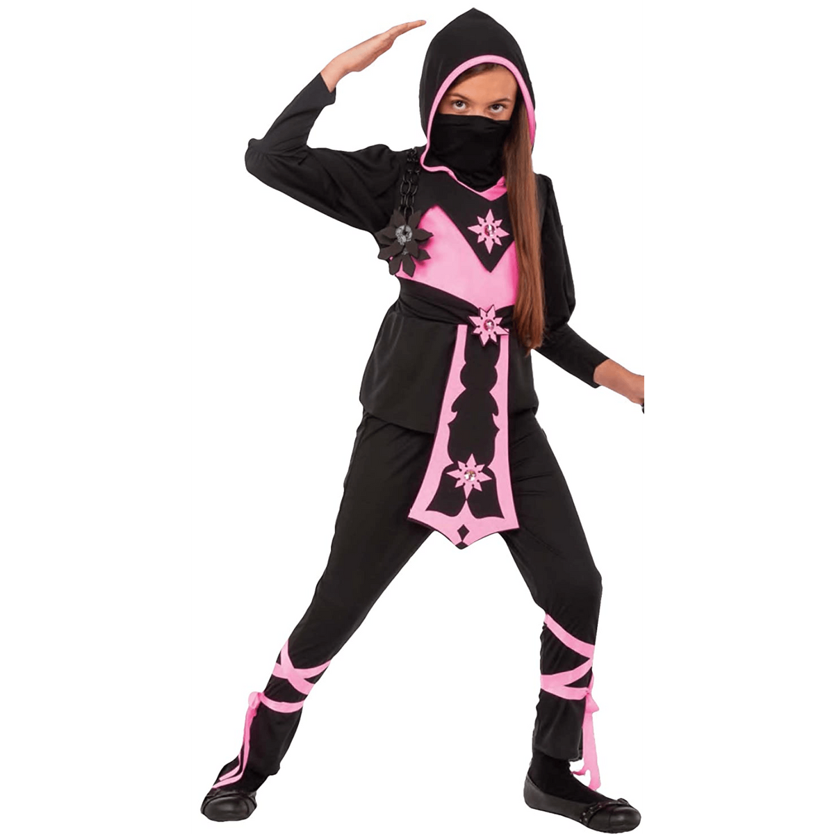 Pink Crystal Ninja Child Costume