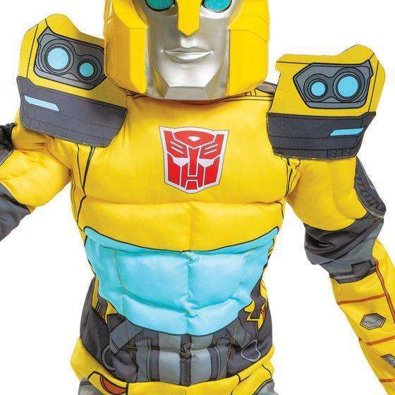 Transformers Movie Bumblebee EG Muscle Suit Kids Costume