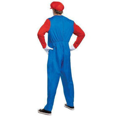 Deluxe Super Mario Brothers Mario Adult Costume