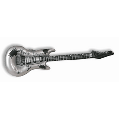 42" Silver & Gold Inflatable Guitar