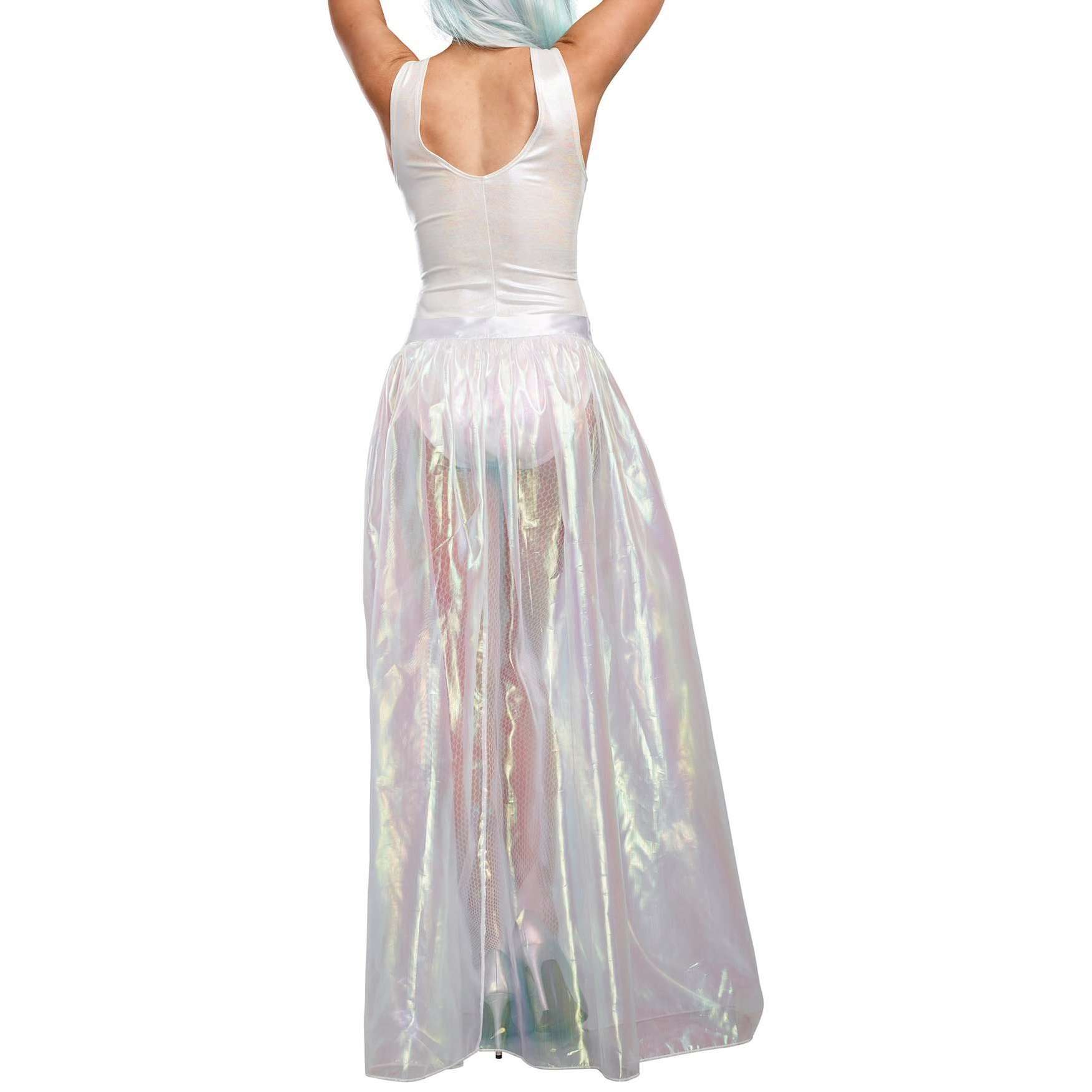 Gorgeous Iridescent Holographic Adult Skirt