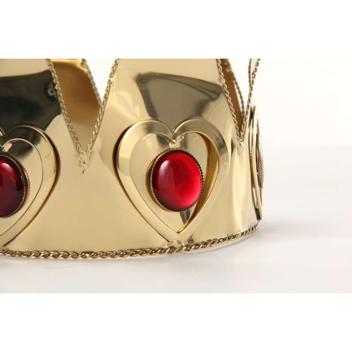 Crown Queen of Hearts Mini Gold