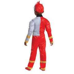 Red Ranger Dino Fury with Muscles Toddler Costume