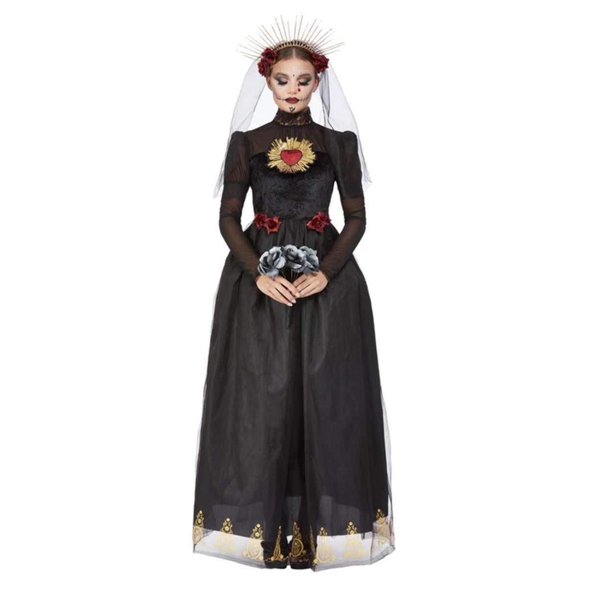 Day Of The Dead Sacred Heart Bride Adult Costume