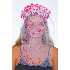 Bloody Rose Headband w/ Veil