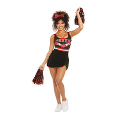 Cheer Team USA Cheerleader Adult Costume