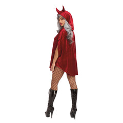 Hell Yeah Devilish Poncho Adult Costume