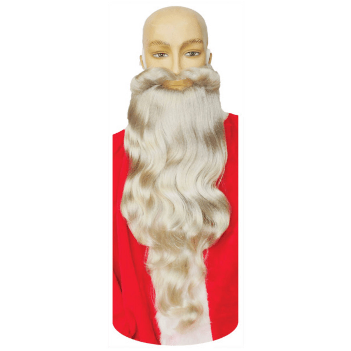 60 Inch Long Santa Beard and Mustache