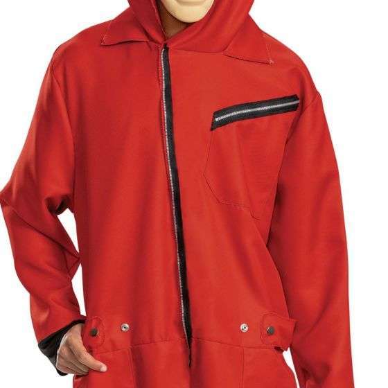 FUGAZEE Men Red Solid Money Heist Jumpsuit. 🏷️$36 SKU:Nym 13153948 |  Jumpsuit men, Athletic jacket, Jackets