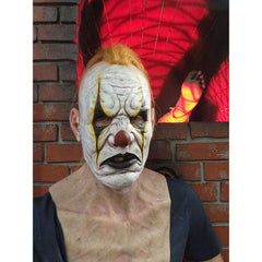 Stinky The Clown - Silicone Mask with Mohawk