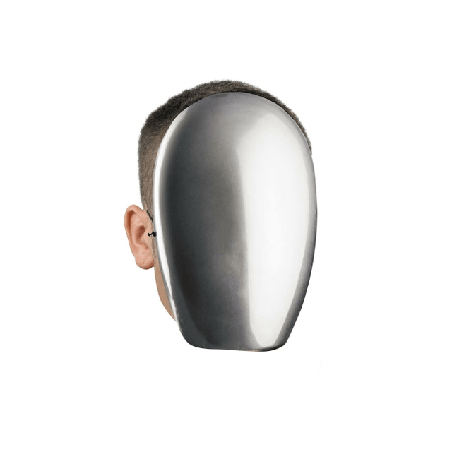 Chrome Faceless Mask