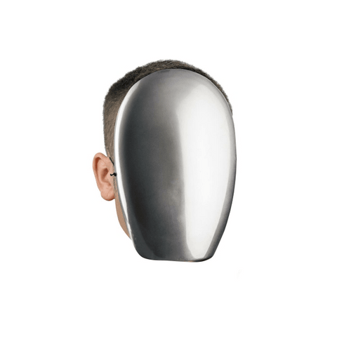Chrome Faceless Mask – AbracadabraNYC