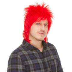 British Rockstar Mullet Unisex Wig
