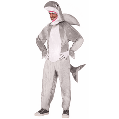 Grey Great White Shark Adult Costume