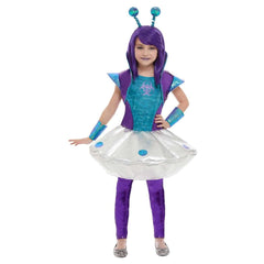 Out Of This World Alien Girl Kids Costume