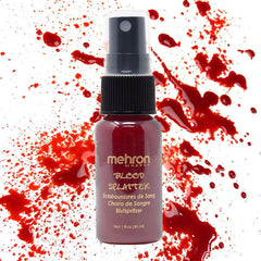 Mehron Blood Splatter Realistic Fake Blood Spritzer