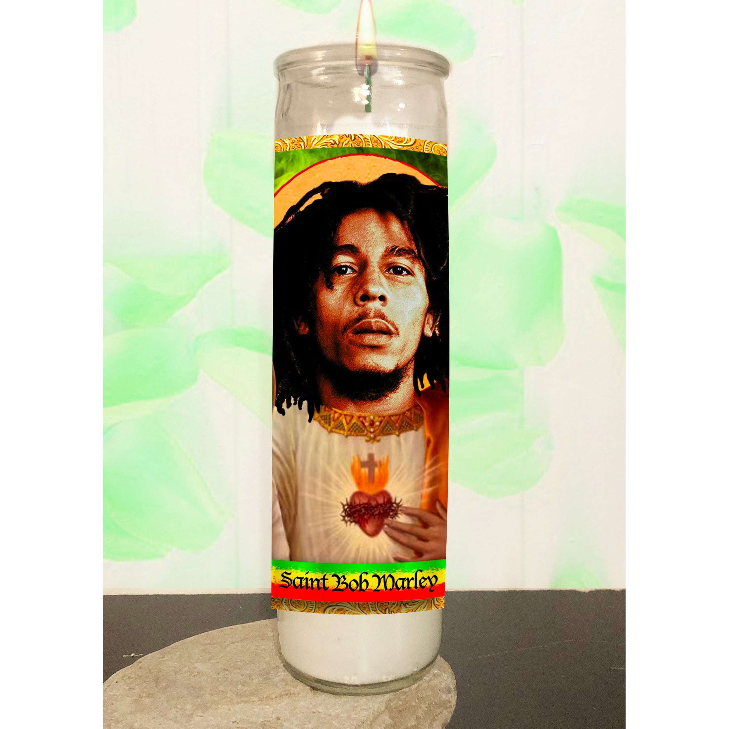 Saint Bob Marley Candle