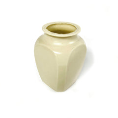 SMASHProps Breakaway Square Sided Vase or Urn - WHITE opaque - White,Opaque