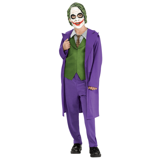The Deluxe Joker Purple & Green Child Costume w/ Mask