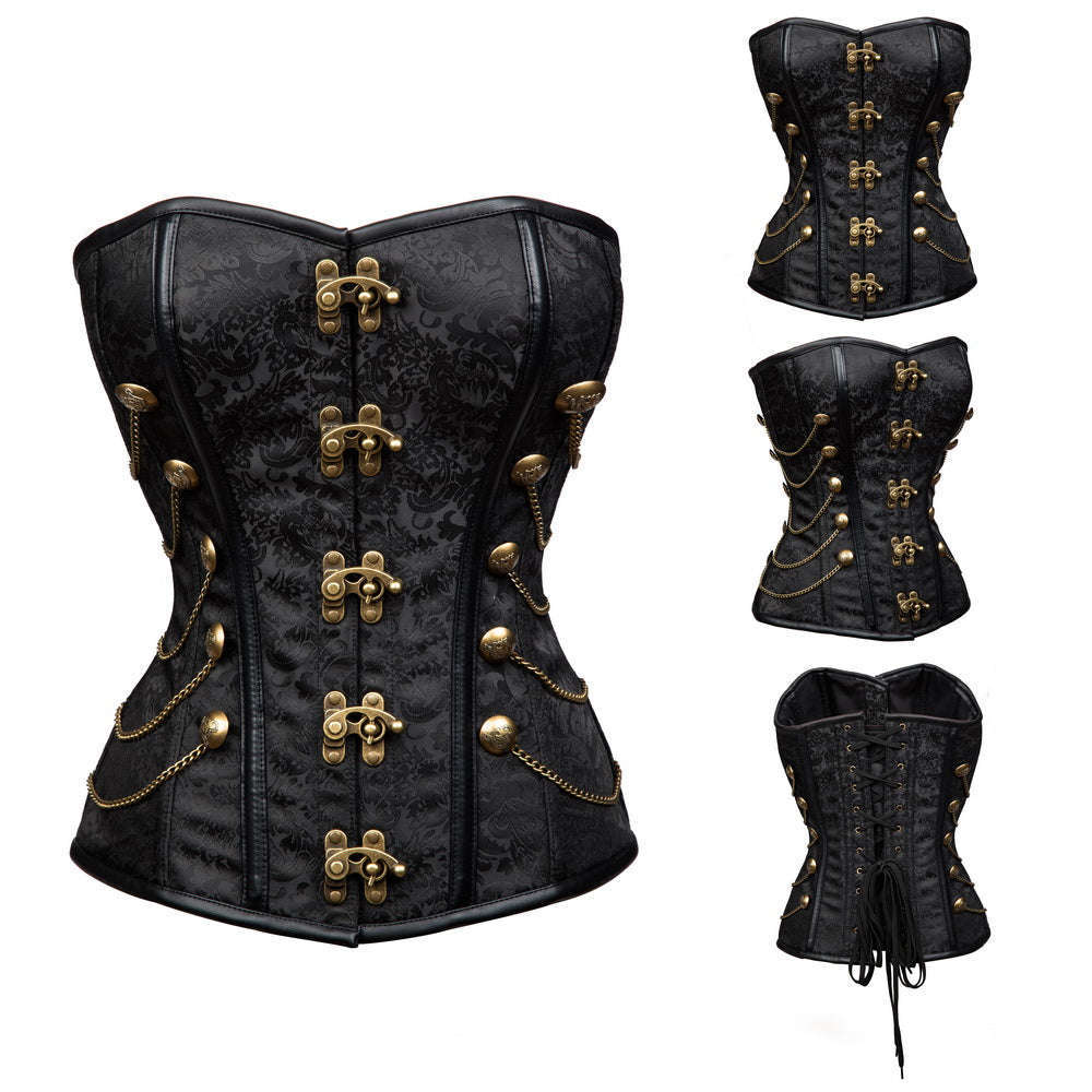 Steampunk Chained Corset