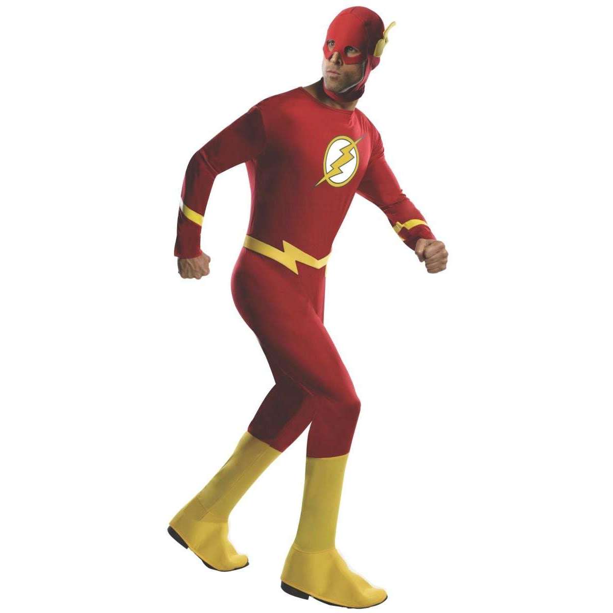 Dc Universe The Flash Classic Adult Costume w/ Headpiece