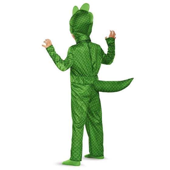 Classic PJ Mask Gekko Kids Costume with Detachable Tail