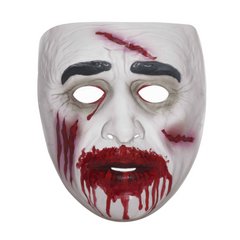 Transparent Zombie Bloody Mask